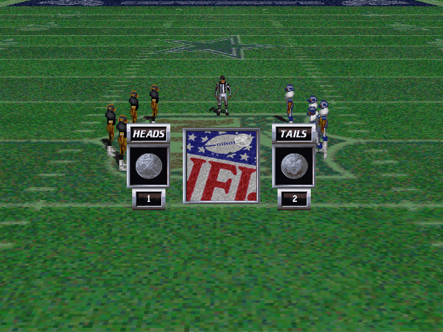 NFL Quarterback Club 97 back cover for Sega Saturn